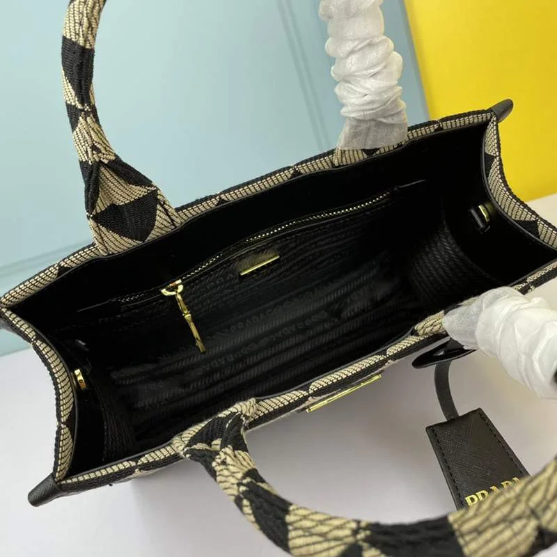 2022SS 定番人気★プラダ ジャカード コピーファブリック マイクロ バッグ1BA354 SXK8865 1BA354SXK8865